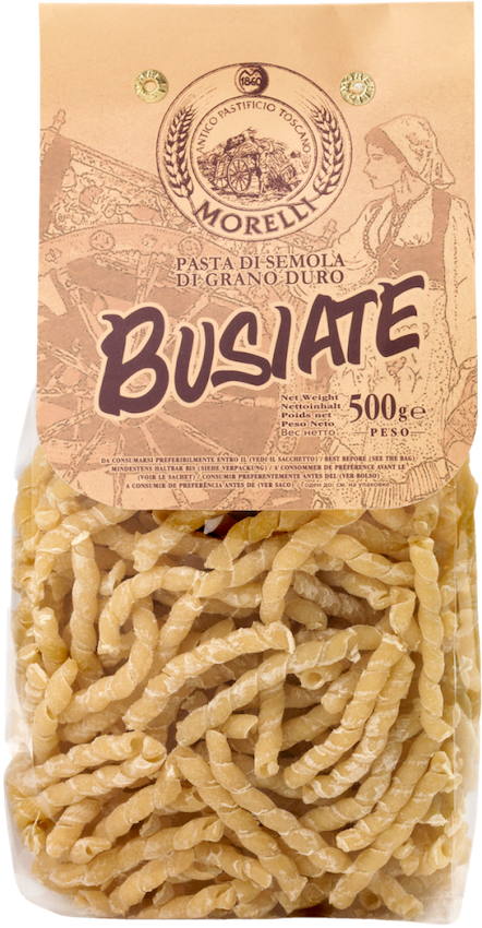 NYHET !!! Morelli Pasta di Semola di Grano Duro – BUSIATE pastaspiraler 500g