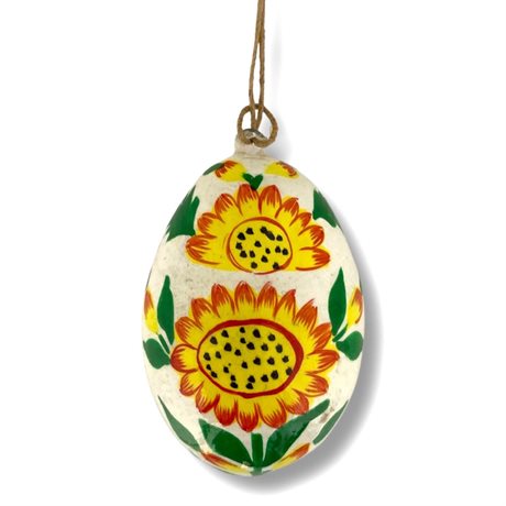 Handmålat påskägg i Papier maché – ESSIE, litet