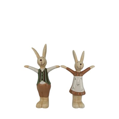 Kanin i dolomit – två olika H:18cm pris/st