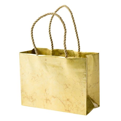 Presentpåse – Antique Gold Small 17,75x7,5x13,5cm