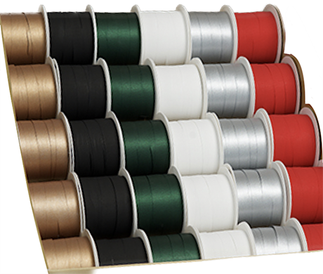 Presentsnöre – Matt 10mm 10m 6 olika färger pris/st