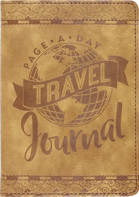 Resedagbok – Page-a-day travel artisan journal 12,7x17,8cm