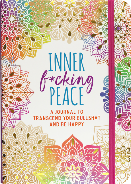 Anteckningsbok – Inner F*cking Peace Journal 13x18cm 144 sidor