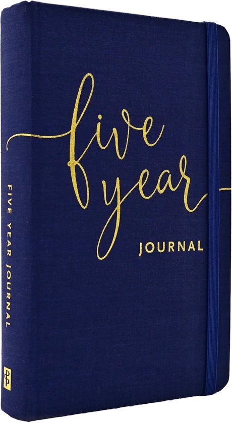 Anteckningsbok / Dagbok– Five year journal 18,5x11,5cm 372 sidor