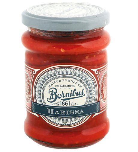 Bornibus Harissa – Chilisås 240g