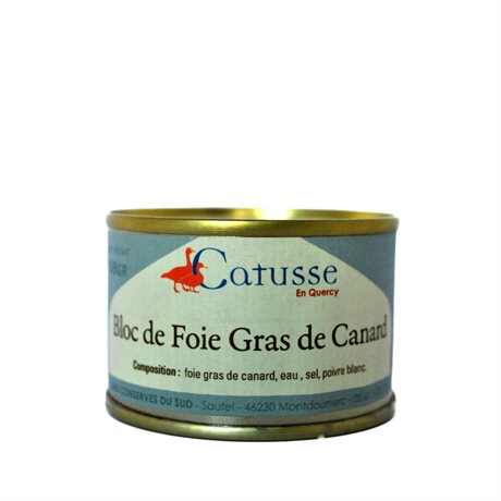 Foie Gras de Canard – Anklever i Block från Catusse 68g