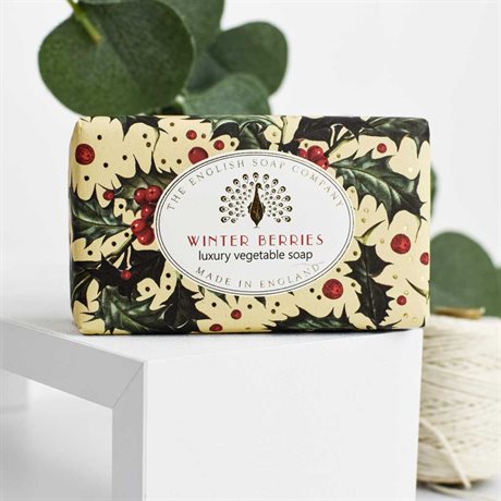 Fast tvål Winter Berries Luxury Christmas Soap 190g
