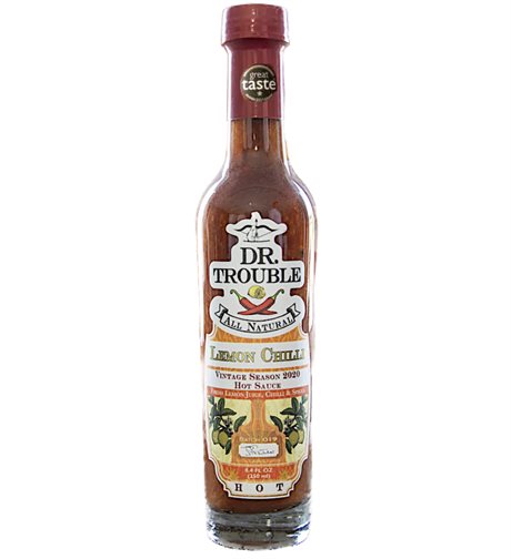 Lemon Chilli HOT – stark chilisås med citronsaft i s.f. vinäger 250ml