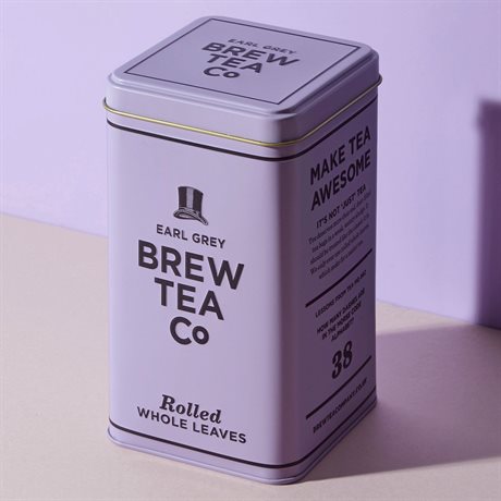 Earl Grey svart te 150g löste i plåtburk