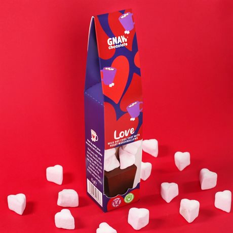 Drickchoklad på pinne – LOVE Milk Hot Choc Shot with Heart Marshmallows 45g