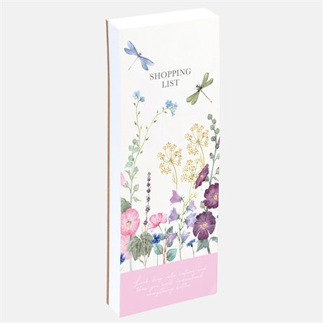 To Do / Inköpslista med magnet – Wild Harmony, 74 ark 23x9,5cm