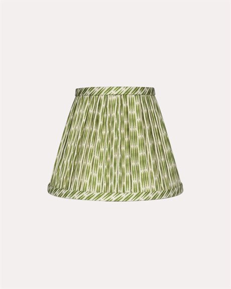 Lampskärm Ikat Grön Stor - till portabla bordslampor