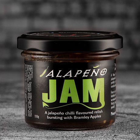 Jalapeno Jam w Apples – Stark chilisylt m äpplen 110g