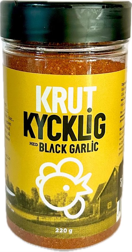 NYHET!!! KRUT KYCKLIG! med Black Garlic 220g