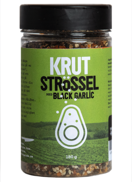 KRUT STRÖSSEL med Black Garlic 180g