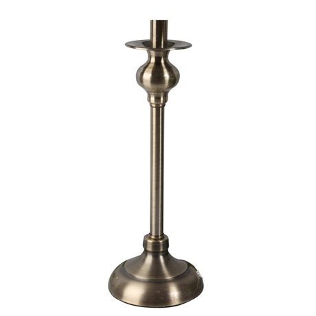 Lampfot SONY i borstad guld H:38cm
