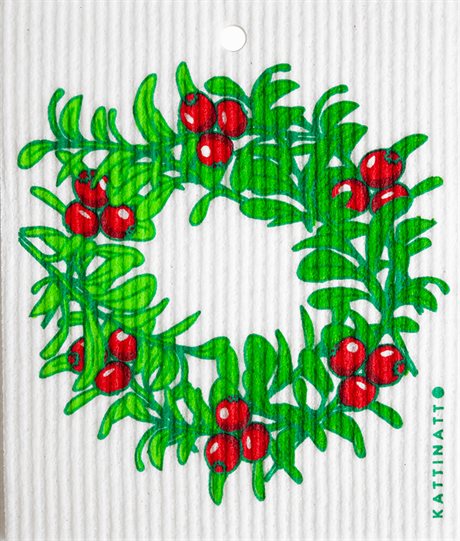 Disktrasa Kattinatt – LINGOBERRY WREATH 17x20cm