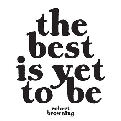 MAGNET Quotable – The best is yet to be 9x9cm