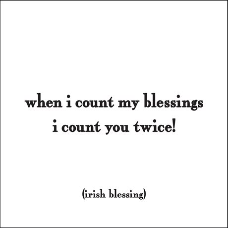 MAGNET Quotable – when i count my blessings... 9x9cm