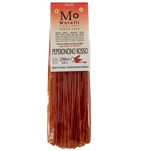 Morelli LINGUINE PEPERONCINO ROSSO – Linguine med röd chili 250g