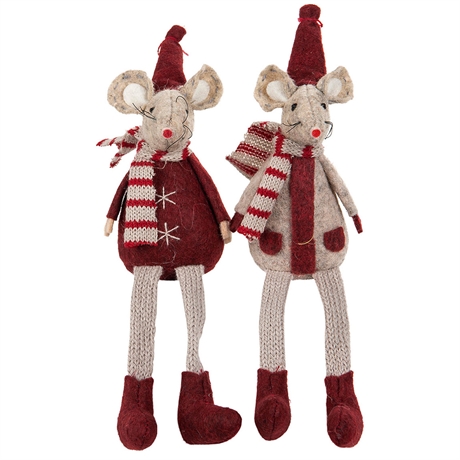 Mus sittande H:20cm pris/st