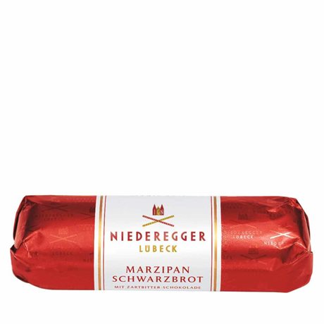 Marsipanbröd dragerad med mörk choklad 125g