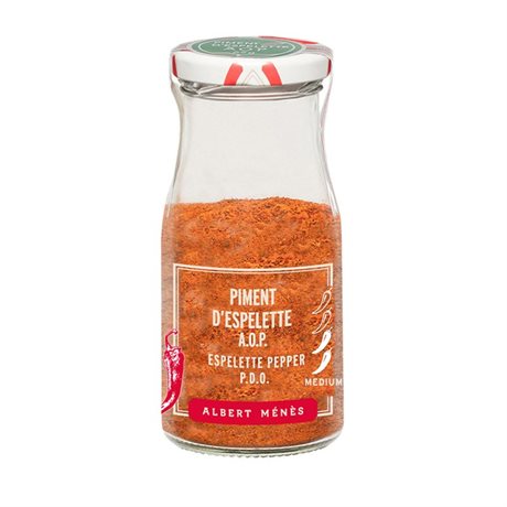 Albert Ménès kryddor i glasburk – Espelette Pepper P.D.O. 49g
