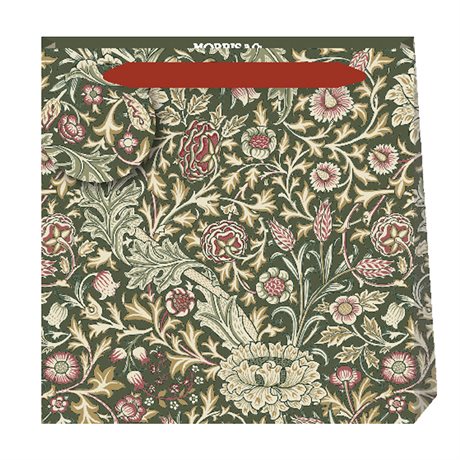 Presentpåse William Morris – TRENT Green Medium 22x22cm