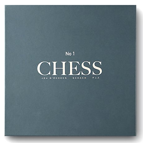 No1: Schack Classic – klassiskt spel i stilren design 25x25cm