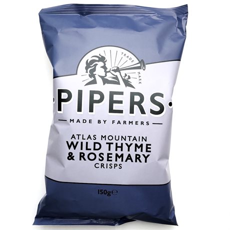 Chips – Pipers Timjan & Rosmarin, 150g