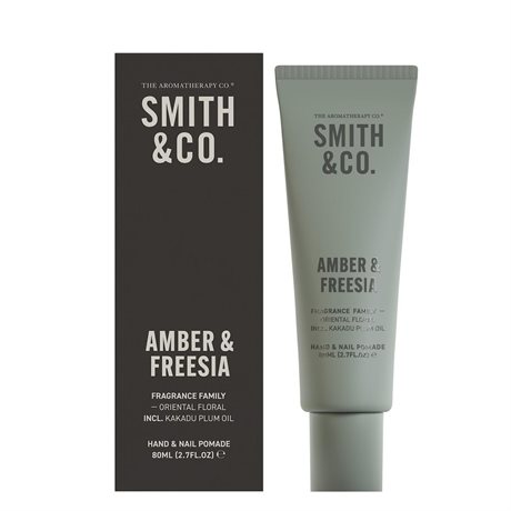 Smith & Co – Amber & Freesia Hand & Nail Pomade 80ml