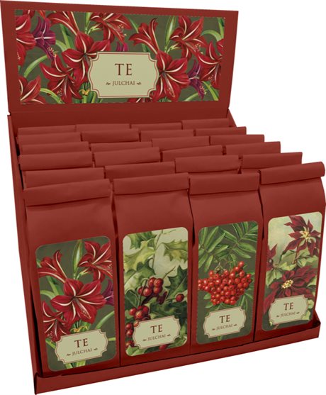 Tepåsar i fin vintageförpackning – Julchai 100g