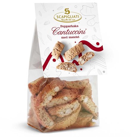 Cantuccini med Pepparkaka & Mandel från Scapigliati 150g