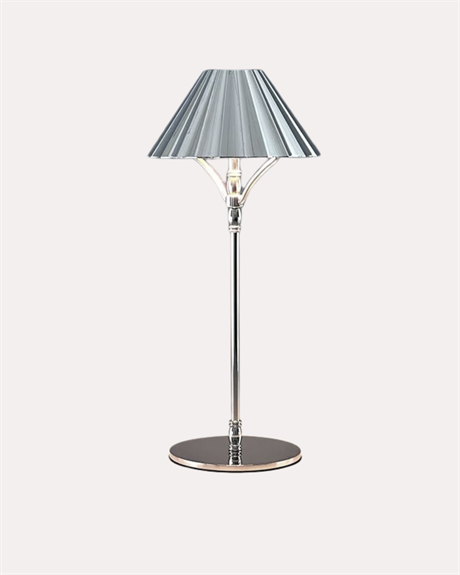 St Germain bordslampa silver