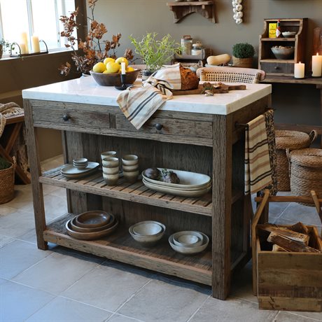 Arbetsbord med marmorskiva Grimaud