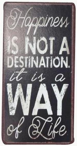 MAGNET – Happiness is not destination...