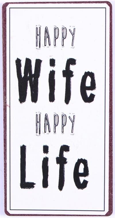 MAGNET – Happy wife happy life
