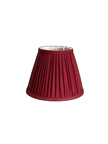 Lampskärm Röd – till portabla bordslampor
