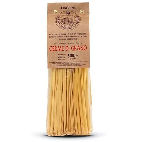 Morelli LINGUINE GERME DI GRANO – Linguine med vetegroddar 500g