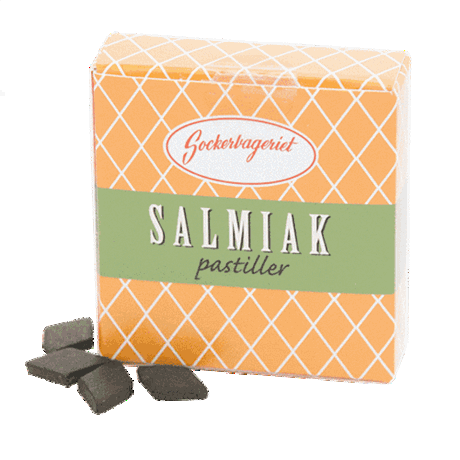 Tablettask Salmiak – retro i klassisk ask 21g