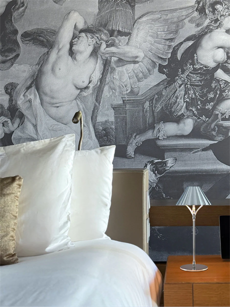 Portabel bordslampa St Germain chrome