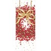 Presentpåse för en flaska – Pepperberry White 12,75x33x9cm