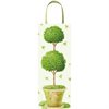Presentpåse för en flaska – Potted Topiary 12,75x33x9cm