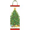 Presentpåse för en flaska – Christmas Tree 12,75x33x9cm