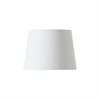 Lampskärm Qvist – Classic round LINEN WHITE Ø22 H16