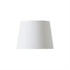 Lampskärm Qvist – Classic round LINEN WHITE Ø27 H20