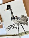 Presentkort med kuvert – Happy Birthday 9x13cm