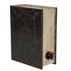 Vinbox för bag-in-box med formen av en vacker bok 23x11x30cm