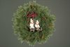 Krans med granris & kottar Ø:45cm