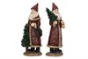 Tomte med gran Poly H:28,5cm Två olika Pris/st